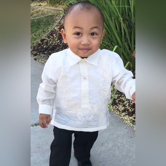 Toddler Barong size 0 - Picture 4 of 6